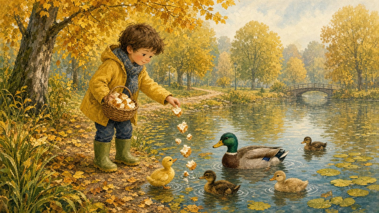Brot für die Enten – Deutsch für Kinder