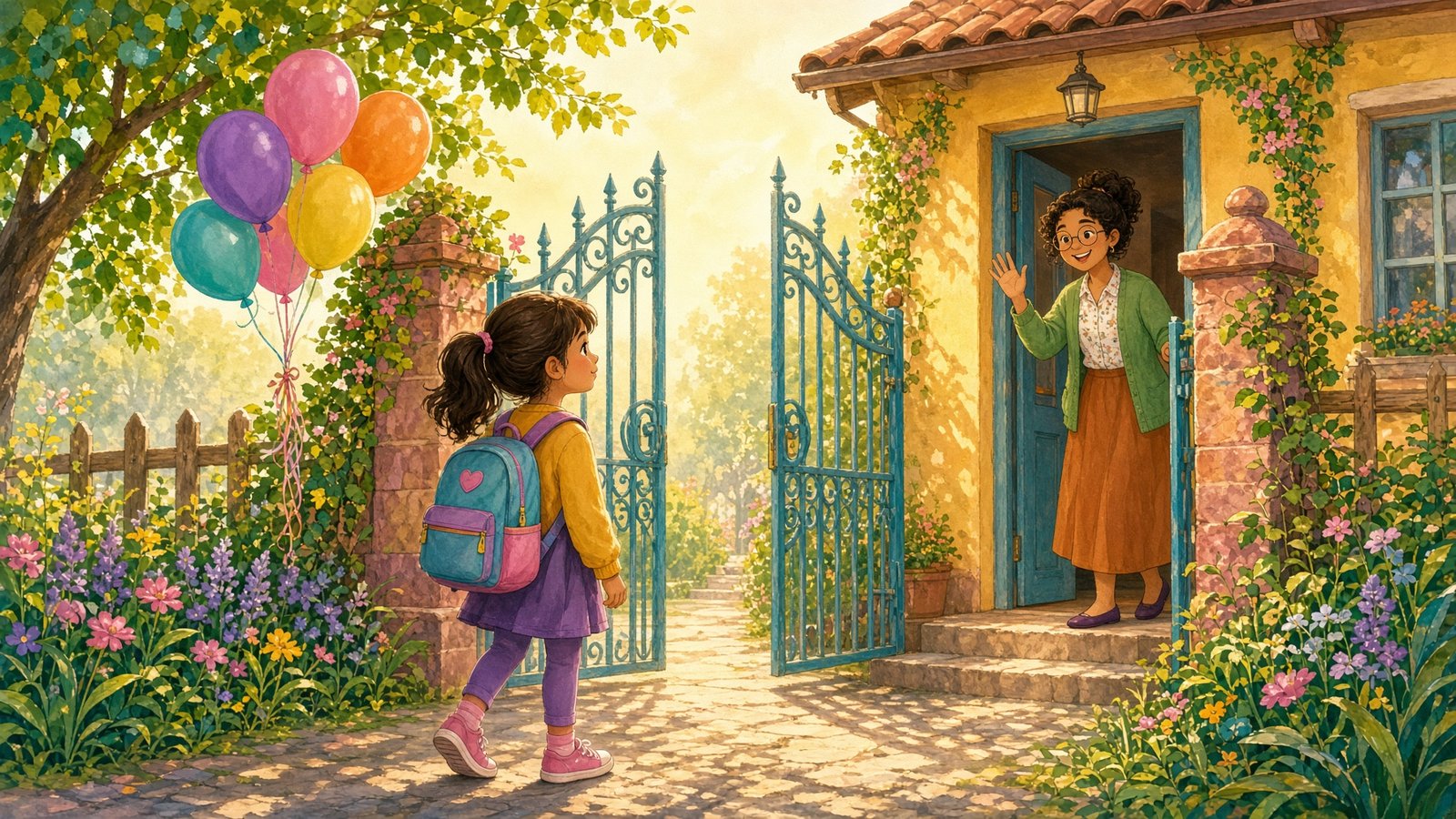 Der erste Schultag – Deutsch für Kinder