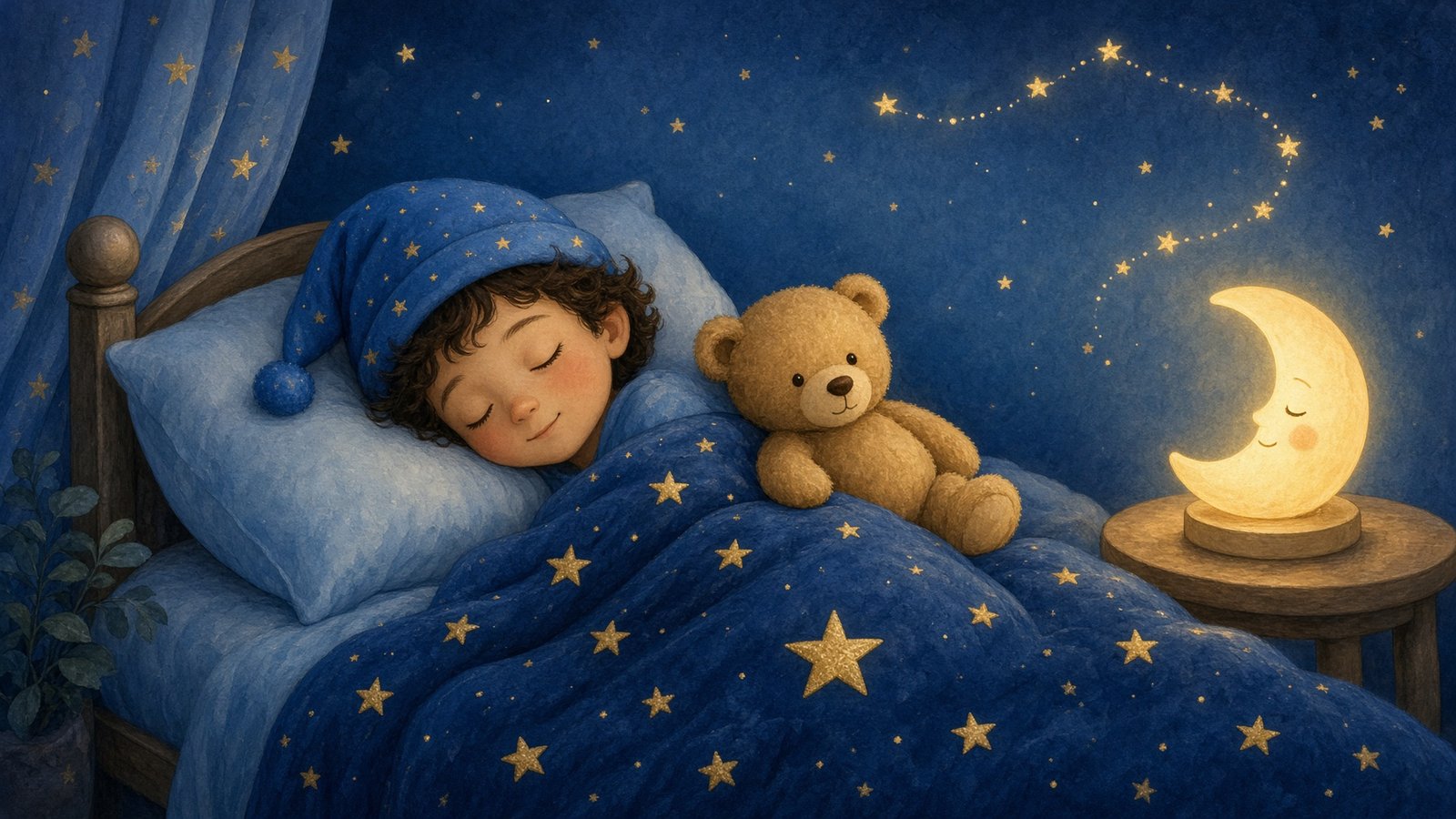 Schlaf gut, kleiner Bär – Szene, Deutsch lernen A1 · Für Kinder